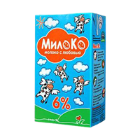 Молоко Милоко 6% 0,95л