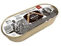 Доброфлот Сардина тихоокеанская Иваси копченая в масле 210гр