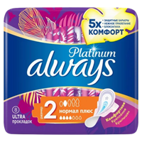 Прокладки Always Platinum 8 шт