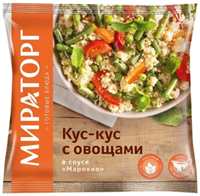 Кус-кус с овощами в соусе Марокко Пакет 400 гр 