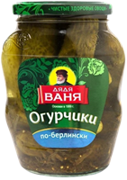 Огурцы Дядя Ваня по-берлински 680гр