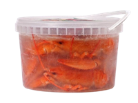 Раки вареные в расоле замороженные (ведерко)