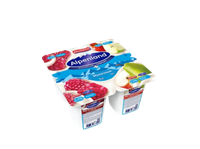 Йогурт Alpenland Малина Яблоко-груша 2,5% 95гр