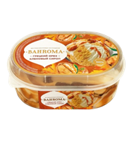 Мороженое Bahroma с грецким орехом и кленовым сиропом 450гр ванна