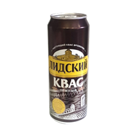 Квас Лидский темный 0,45л ж/б