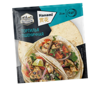 Тортилья Hanami пшеничная 166 гр 