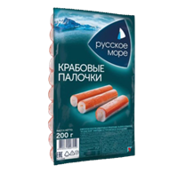 Крабовые палочки Русское море 200гр