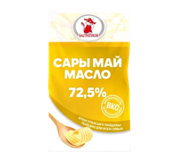 Масло Крестьянское Багратион сливочное флоу-пак 180гр