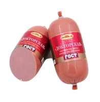 Колбаса вареная Рубиком Докторская ГОСТ 400гр