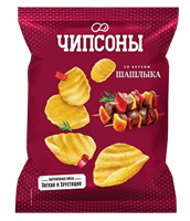 Чипсы "Чипсоны" Шашлык 40гр