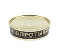 Шпроты в масле из кильки 160гр 
