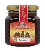 Мёд алтайский лесной ст/б 350гр 