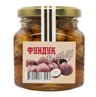 Мёд с фундуком ст/б 350гр