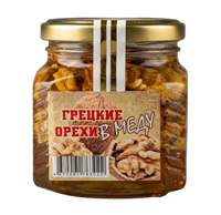 Мёд с грецким орехом ст/б 350 гр