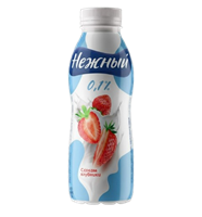 Напиток Campina Нежный Клубника 420гр