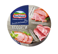 Сыр Хохланд мясное ассорти 140гр шайба