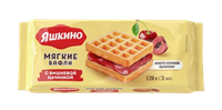 Мягкие вафли с вишней 120гр