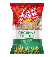Хлопья овсяные Сила Злаков не требует варки 400гр
