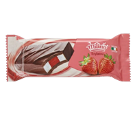 Пирожное MILINO бисквитное с клубничным джемом 28гр