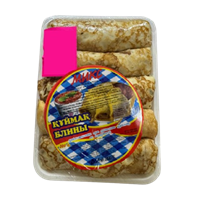 Блины Микс с колбасой и сыром 300г
