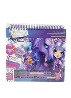 Альбом для раскрашивания 35стр/12 карандашей/250стикеров