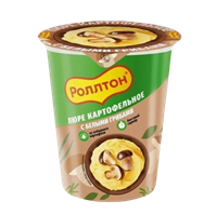 Пюре картофельное Роллтон с белыми грибами 55гр 