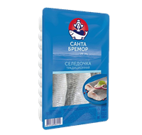 Филе сельди Санта Бремор традиционное в масле 240гр