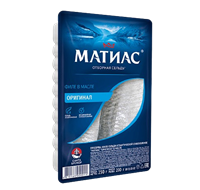 Филе сельди Матиас оригинальное в масле 250гр