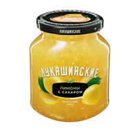 Лимоны с сахаром Лукашинские ст/б 450гр