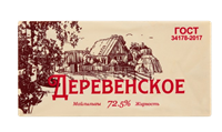 Спред растительное масло Деревенское 72,5% 480 гр 