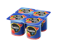 Йогурт Fruttis жир 5% Клубника-Грейфрукт 115гр