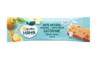 Фруто-Няня Злаковый батончик яблоко груша банан 25гр