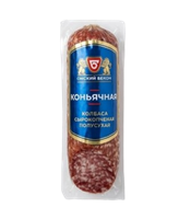 Колбаса Омский бекон Коньячная с/к 210гр