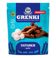 Гренки Гарлики Flint со вкусом копченого курта 90гр
