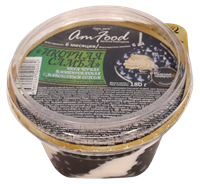 Икра Am Food Икорная самба черная имит.с майонезным соусом 180гр