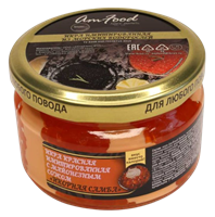 Икра Am Food Красная имитированная с майонезным соусом 240гр