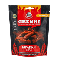 Гренки Гарлики Flint со вкусом тайского перца чили 90гр