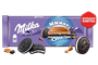 Шоколад Милка со вкусом ванили и печеньем Орео 300гр - фото 33270